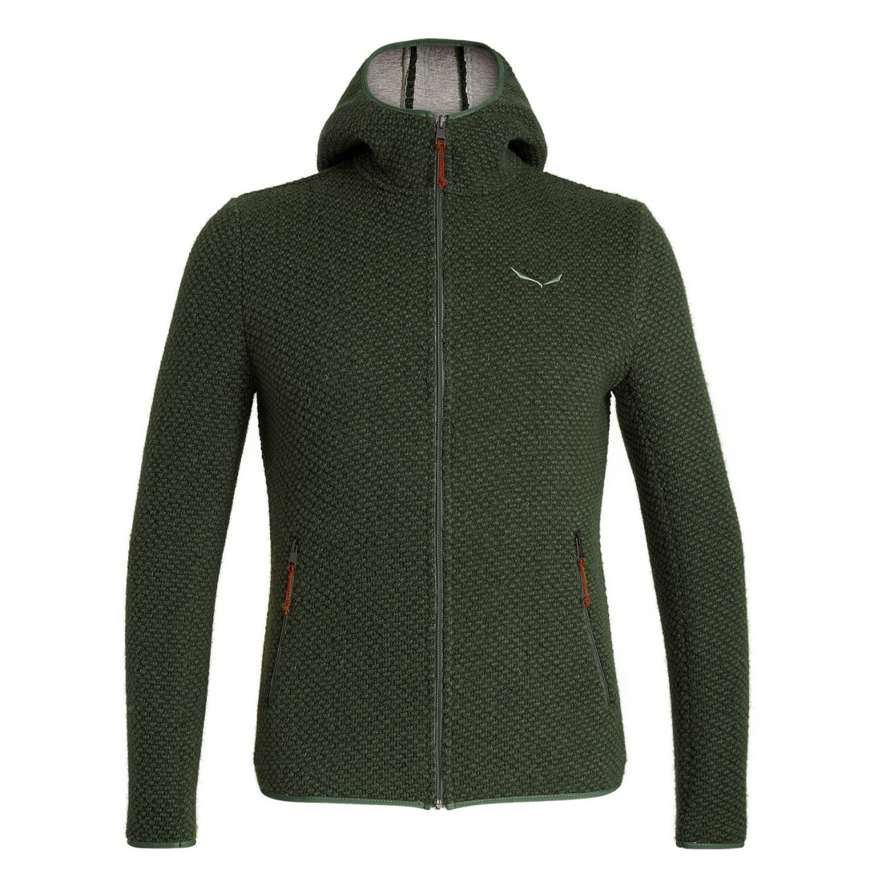 Chaqueta Plumas Hombre Chile - Salewa Woolen - Verde - EMOI-46752